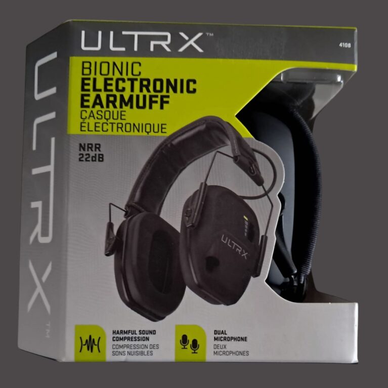 ULTRX Bionic Earmuff NRR 22dB Orejera electrónica